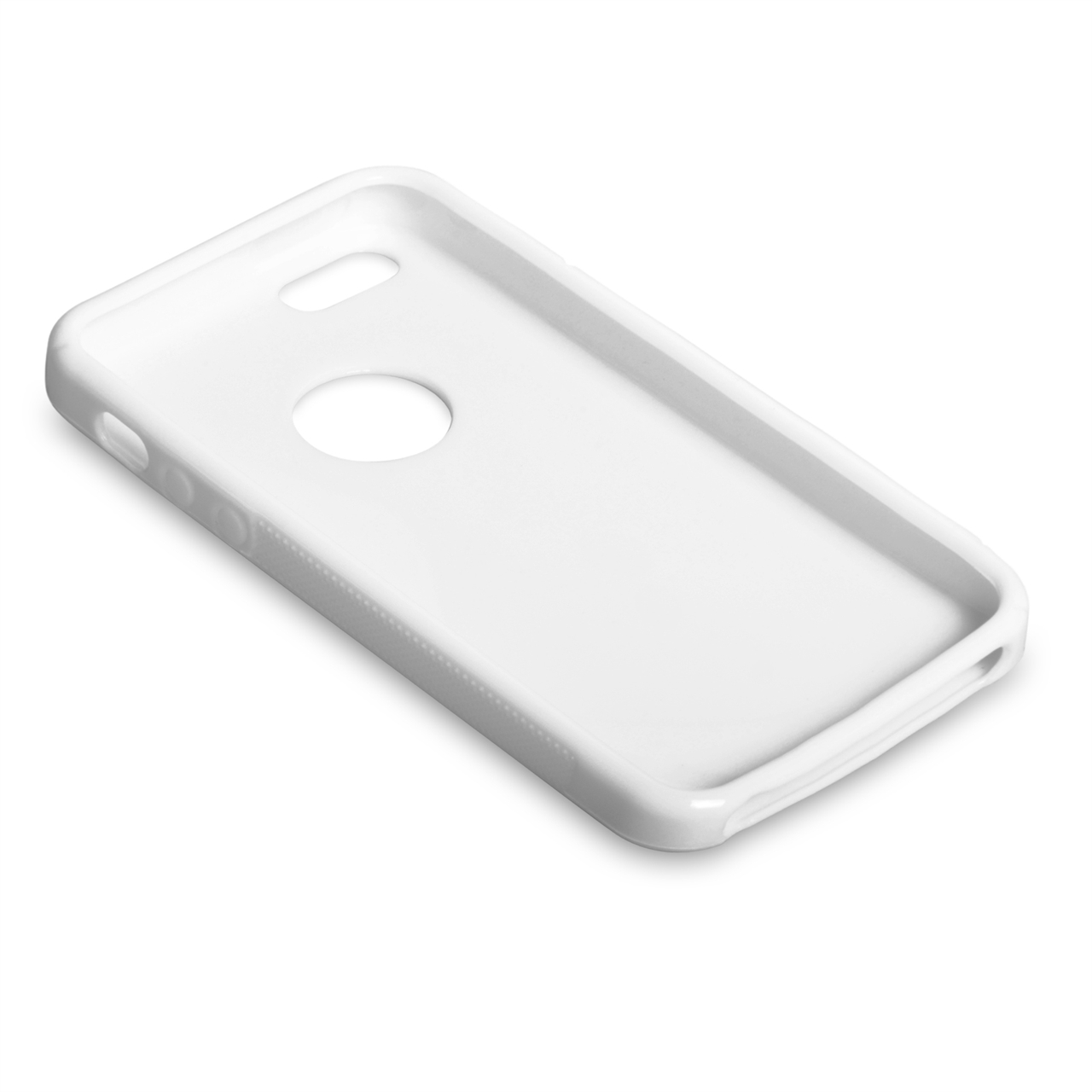 Caseflex iPhone SE S-Line Gel Case - White