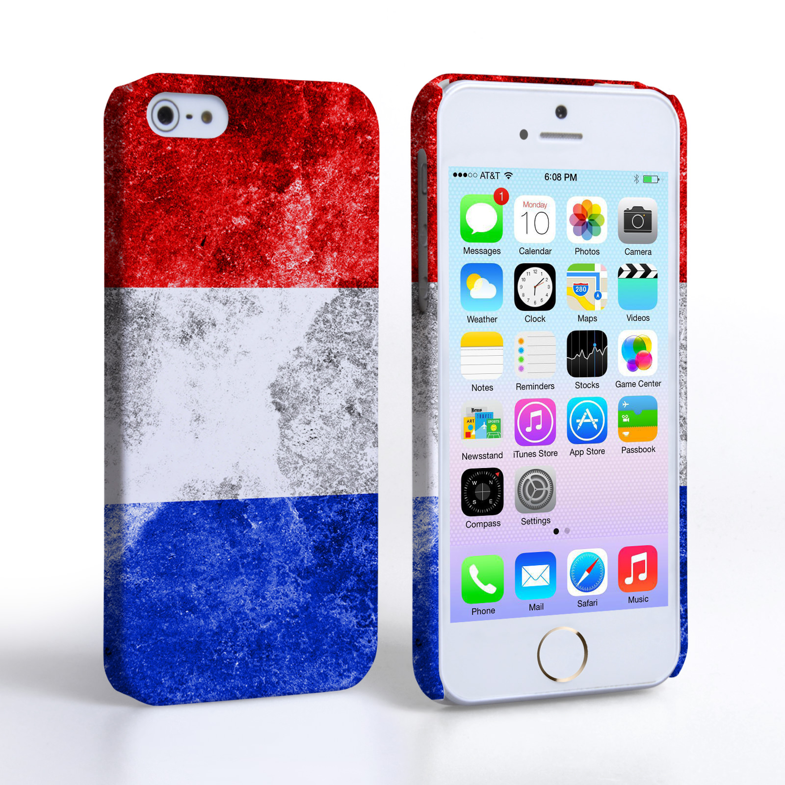 Caseflex iPhone SE Retro Holland Flag Case