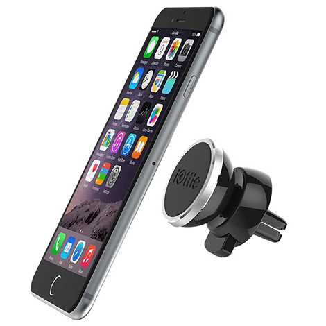 iOttie iTap Magnetic Air Vent Car Mount Holder for iPhone 6/6s, 6/6s Plus, 5s/5c, Samsung Galaxy S5/S4/S3/Note 4/3, Google Nexus 6/5, LG G3/G2, Sony Xperia Z3, Moto X