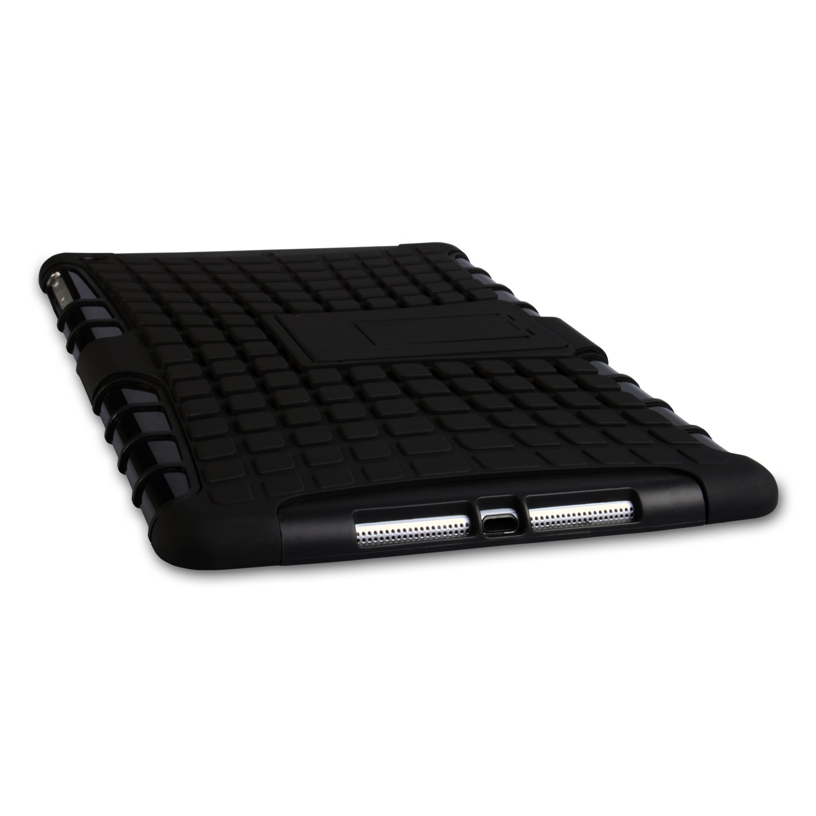 Caseflex iPad 2, 3, 4 Tough Stand Cover - Black