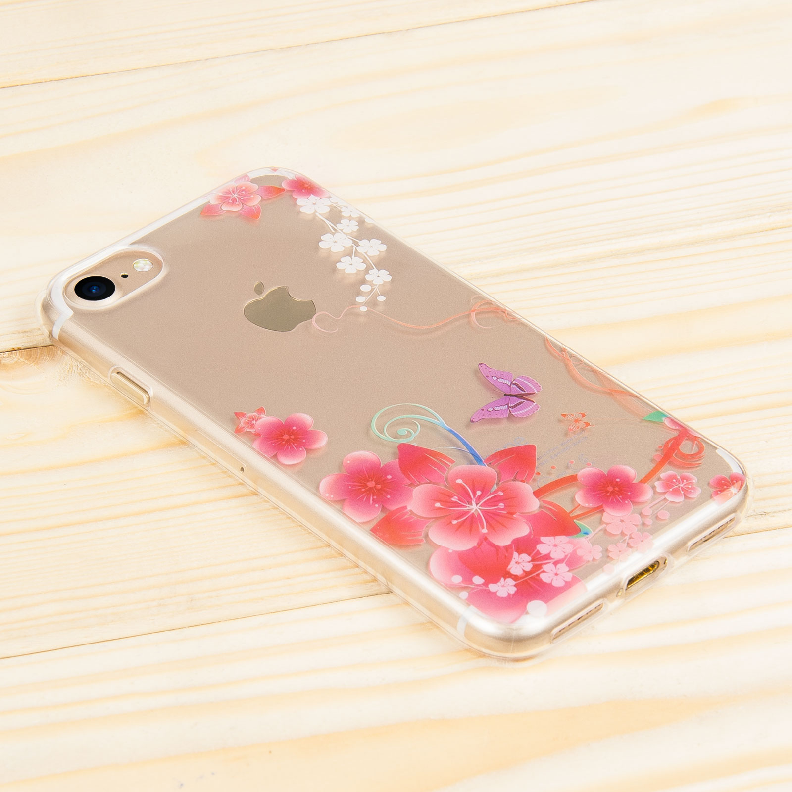 YouSave iPhone 7 Gel Case - Flowers