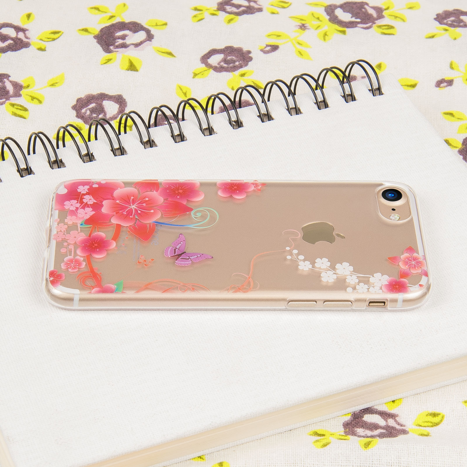 YouSave iPhone 7 Gel Case - Flowers