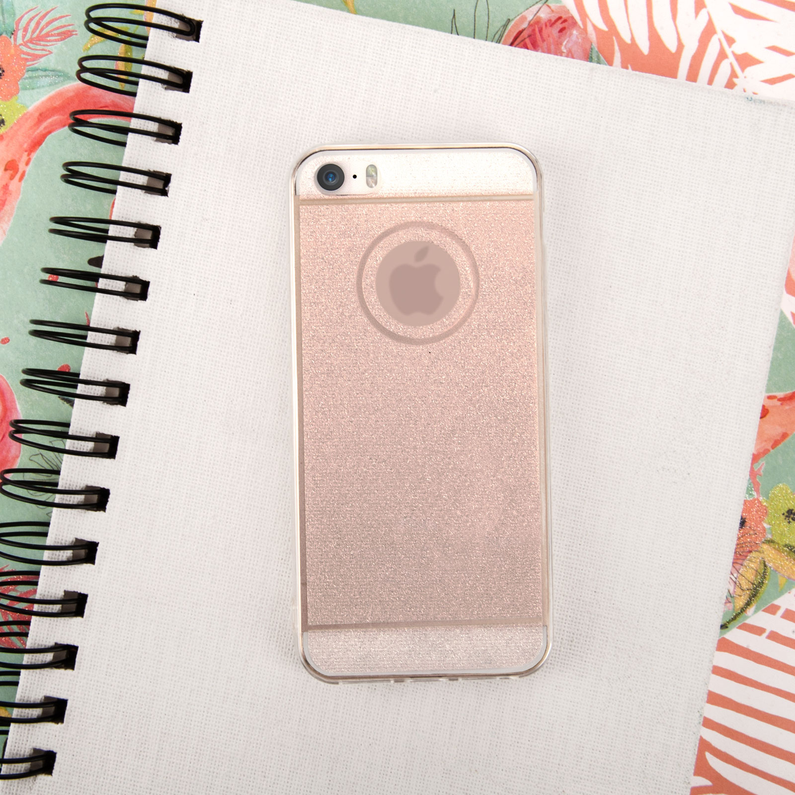 Caseflex iPhone 5 / 5s Flash Soft Case - Pink