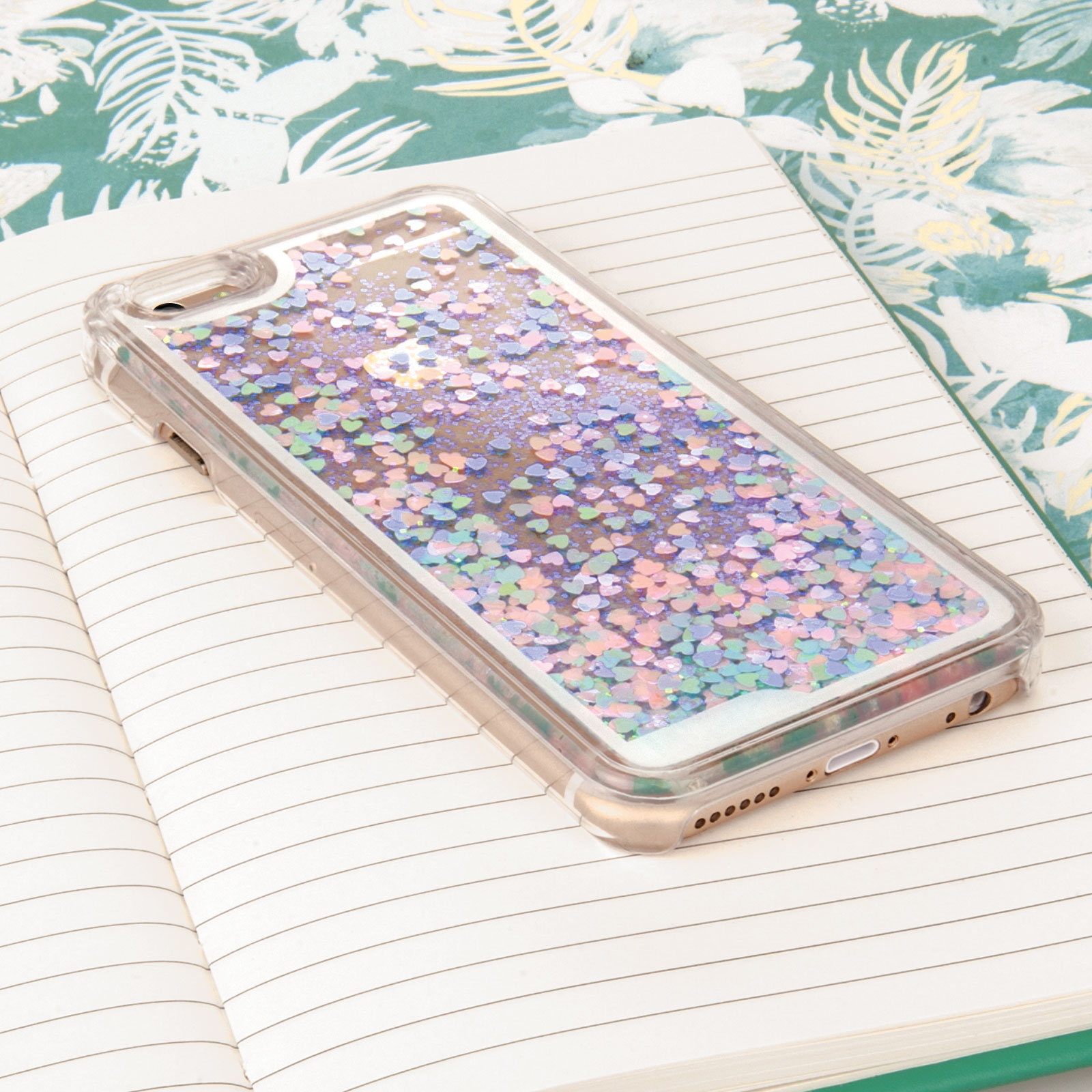 Caseflex iPhone 6 / 6s Quicksand Scale Hard Case - Purple