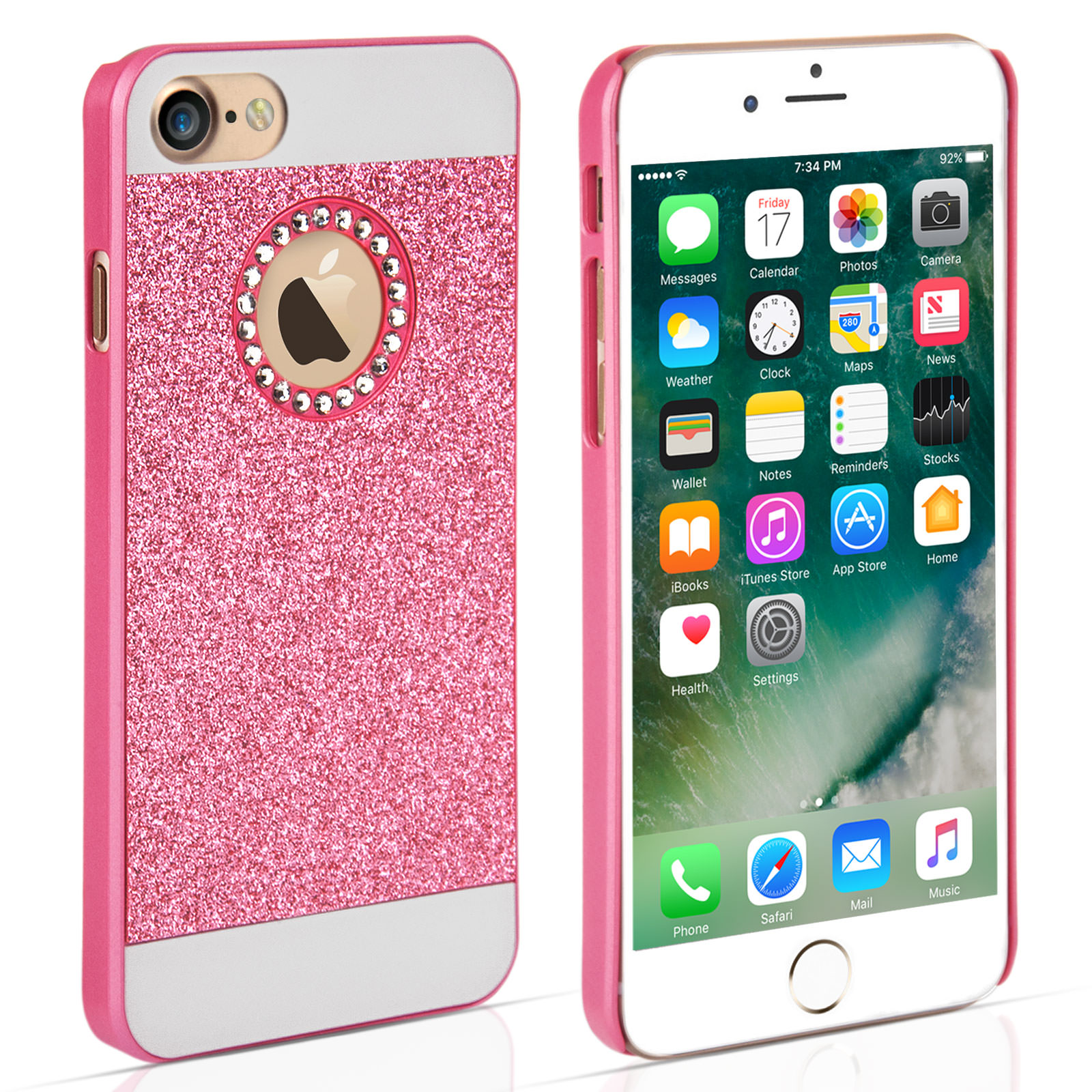 YouSave iPhone 7 Flash Diamond Case - Pink