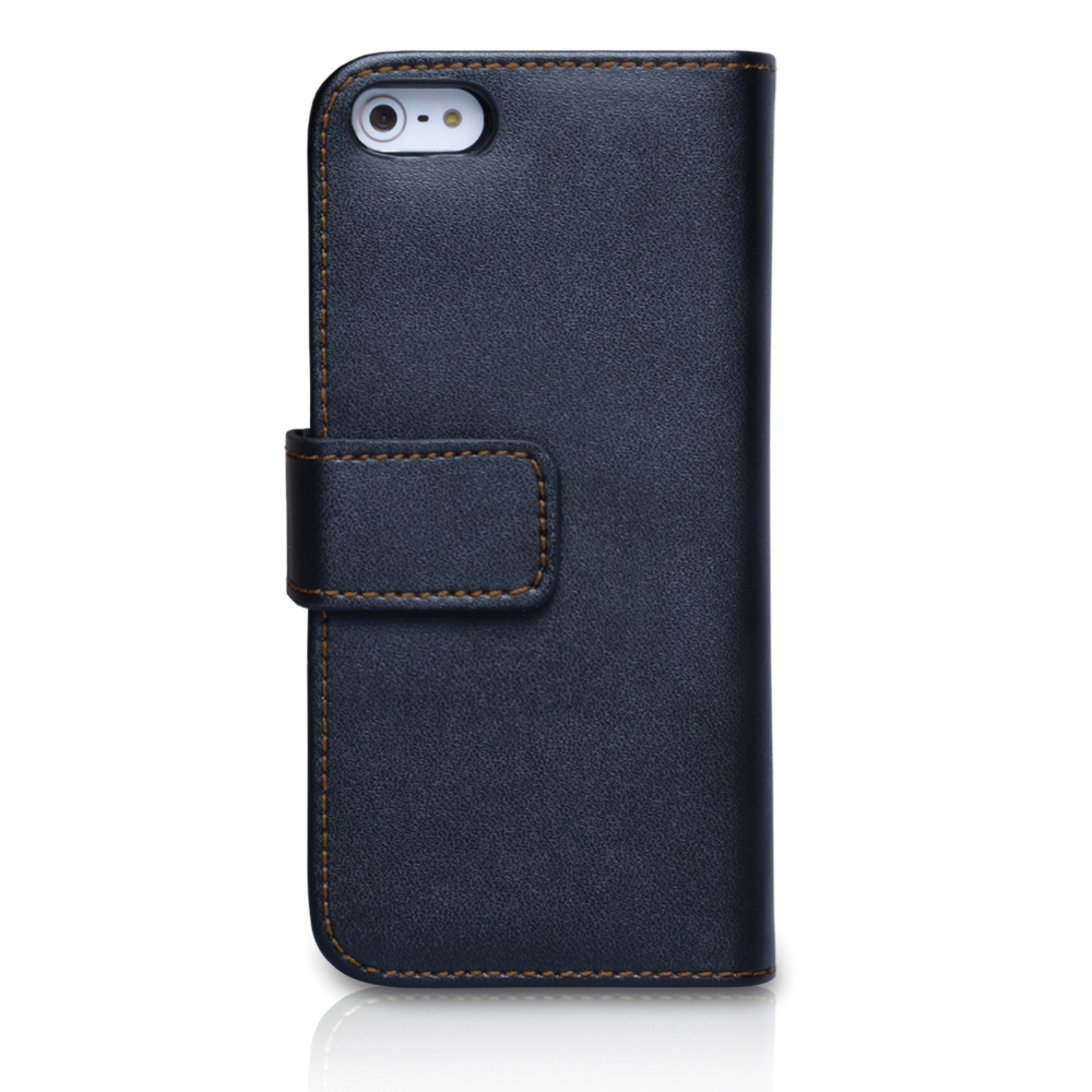 YouSave Accessories iPhone 5C Leather Effect Wallet Case - Black