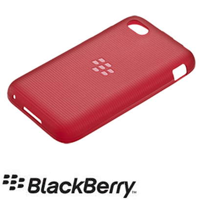 Blackberry Q5 Official Soft Shell Case - Red