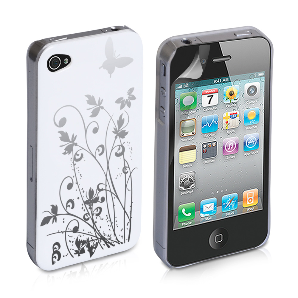 YouSave Accessories iPod Touch 4 White IMD Hard Back Case