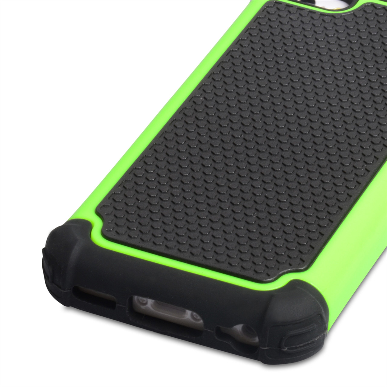 YouSave Accessories iPhone 5C Grip Combo Case - Green