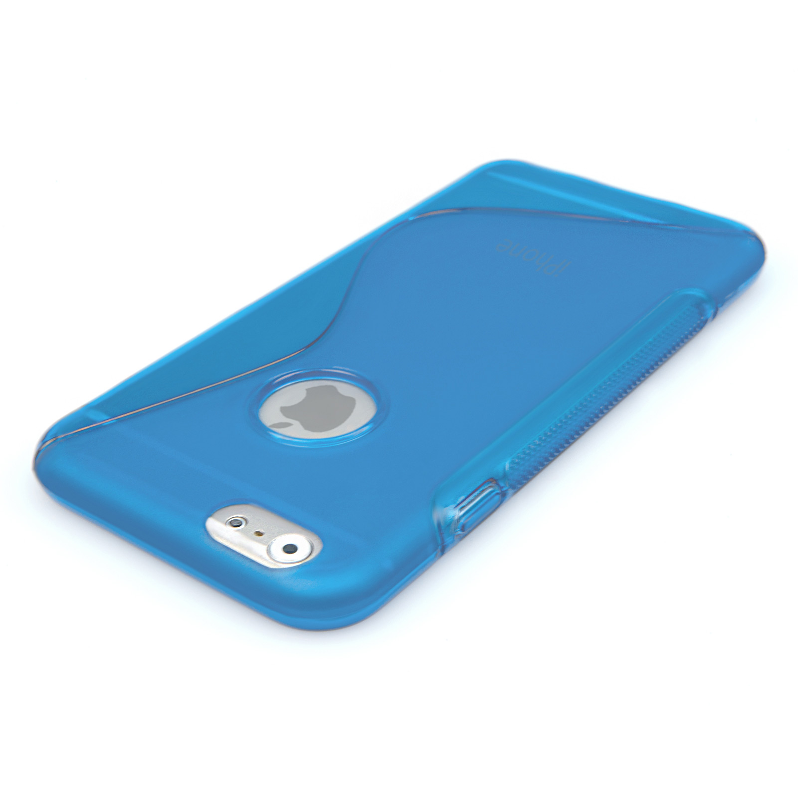 Caseflex iPhone 6 and 6s Silicone Gel S-Line Case - Blue