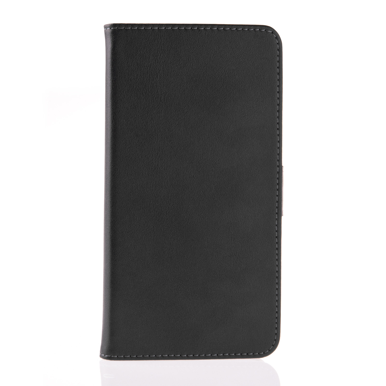 Caseflex iPhone 6 Plus and 6s Plus Real Leather Wallet Case - Black