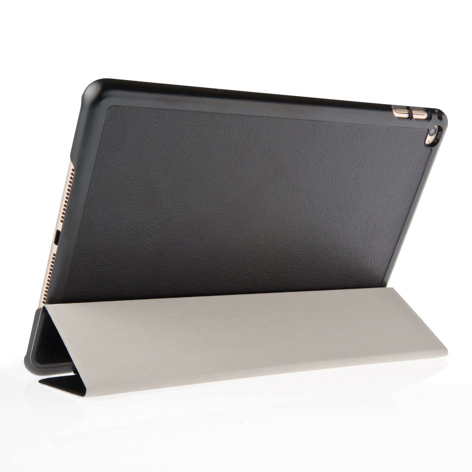YouSave iPad Air 2 PU Leather Smart Cover with Sleep/Wake and Stand Functions Black
