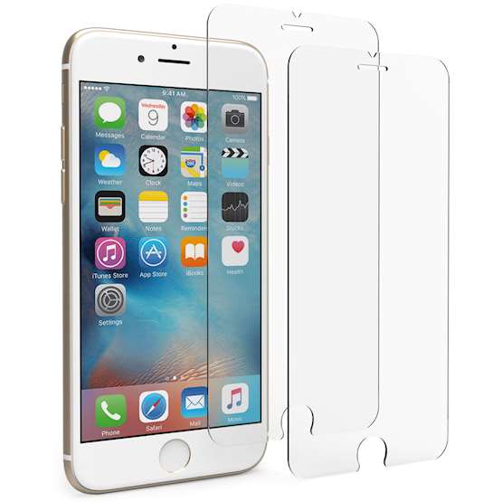 iPhone 7 Tempered Glass Screen Protector - Twin Pack