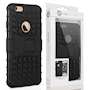Caseflex iPhone 6 and 6s Kickstand Combo Case - Black (Retail Box)