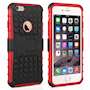 Caseflex iPhone 6 and 6s Kickstand Combo Case - Red (Retail Box)