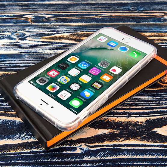 Caseflex iPhone 7 Plus TPU Gel Case - Clear