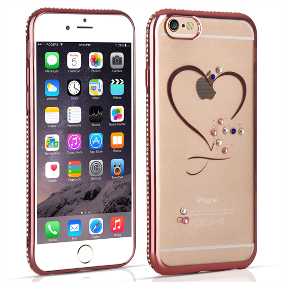 iPhone 6 and 6s Diamond Edge Case - Rose Gold