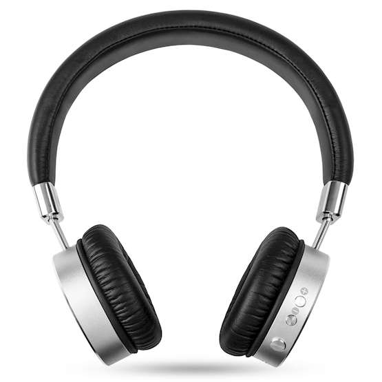 Audiance Premium M1-BT Bluetooth Headphones - Silver-Black