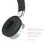 Audiance Premium M1-BT Bluetooth Headphones - Silver-Black