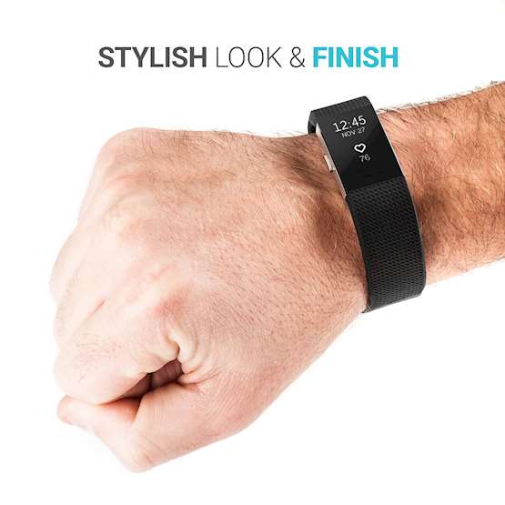 YouSave Fitbit Charge 2 Strap Single (Small) - Black