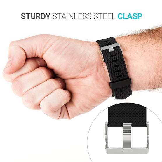 YouSave Fitbit Charge 2 Strap Single (Small) - Black