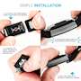 YouSave Fitbit Charge 2 Strap Single (Small) - Black