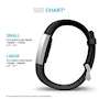 YouSave Fitbit Charge 2 Strap Single (Small) - Black