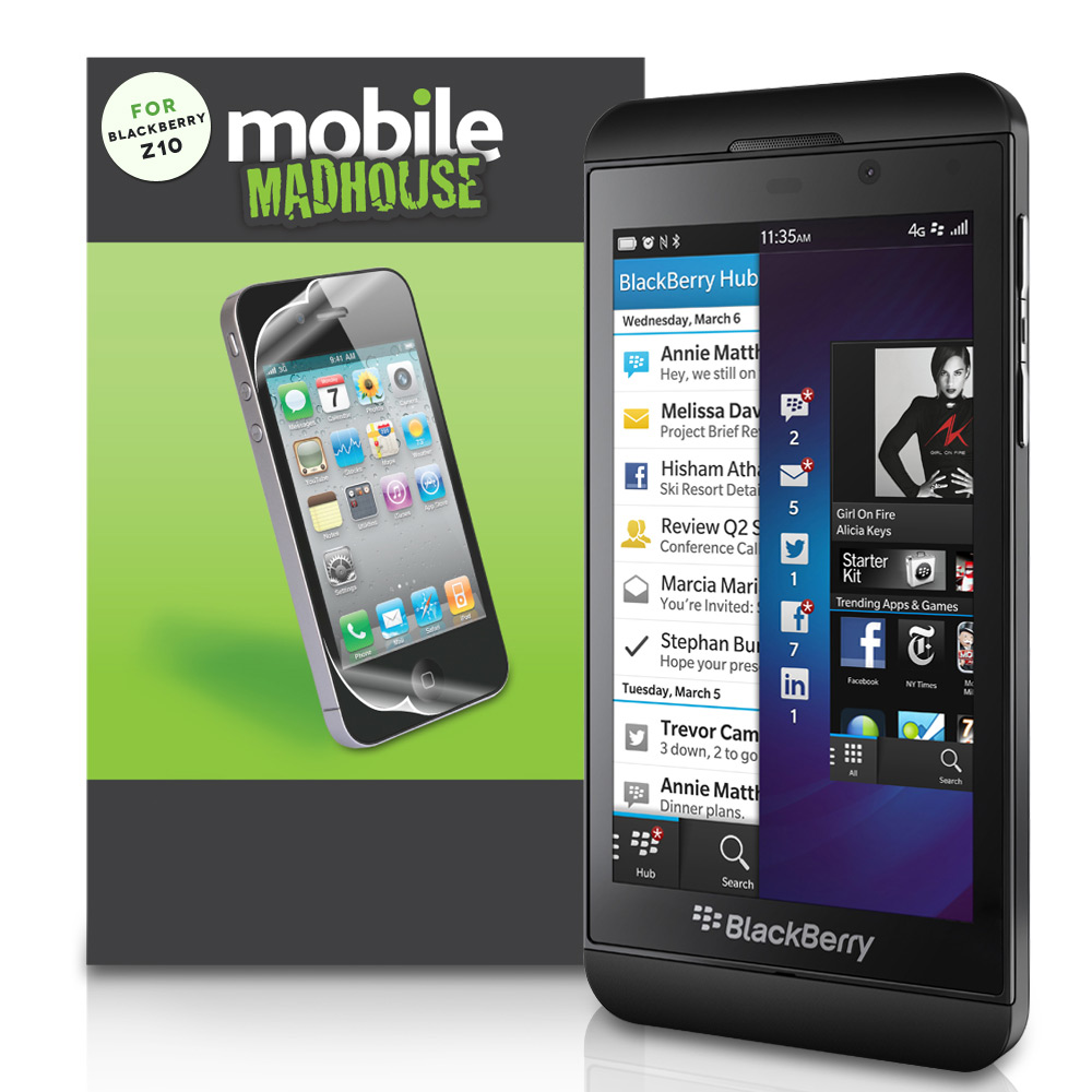 YouSave Accessories Blackberry Z10 Screen Protectors x5