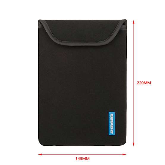 Caseflex 7 Inch Black Neoprene Pouch - Tablet (S)