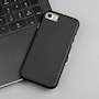 Apple iPhone 7 PC + TPU Texture Case - Black