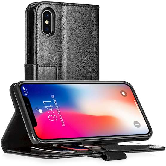 iPhone X Leather ID Wallet Case