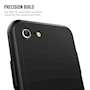 iPhone 8 PC Hybrid Case W/ Tempered Glass Cover - Black
