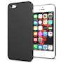 iPhone SE Case,  Scratch Resistant - Ultra Slim & Lightweight - NO Bulkiness - TPU Gel Soft Thin Silicone Back Cover - Solid Black Matte