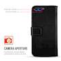 Huawei Honor 9 Real Leather Wallet - Black