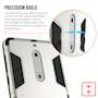 Nokia 5 Mesh Combo Stand Case - Silver