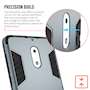 Nokia 6 Mesh Combo Stand Case - Steel Blue 