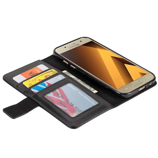 SAMSUNG GALAXY A5 (2017) REAL ID WALLET - BLACK