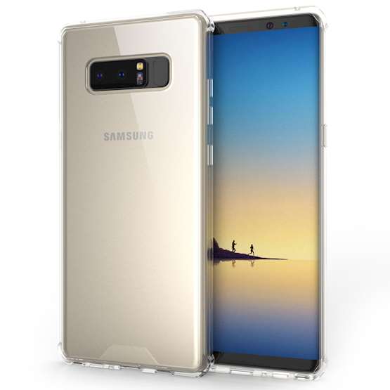 Samsung Galaxy Note 8 Bumper - Clear / Clear
