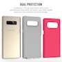 Samsung Galaxy Note 8 Textured Hybrid Case - Pink