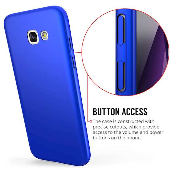 Samsung Galaxy A5 (2017) Case,  Scratch Resistant - Ultra Slim & Lightweight - NO Bulkiness - TPU Gel Soft Thin Silicone Back Cover - Black