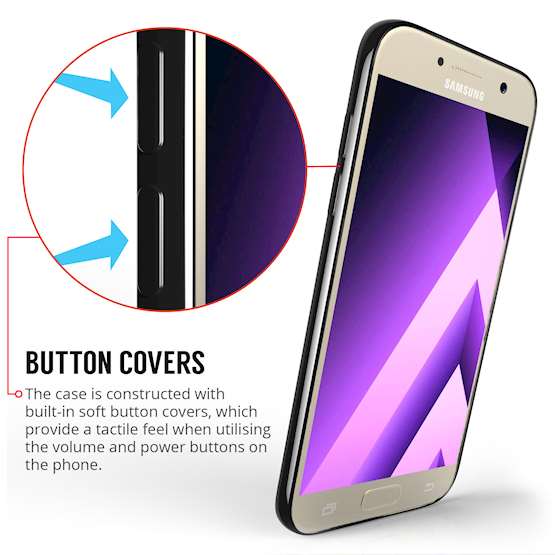 Samsung Galaxy A5 (2017)  Gel Glossy - Black