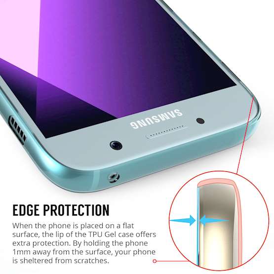 Samsung Galaxy A5 (2017) Tpu Gel With Inner Dots - Blue