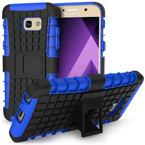 Samsung Galaxy A5 (2017) Case, Sturdy Heavy Duty Protection With Built In Viewing Stand Lightweight