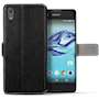 Sony Xperia Xa1 (2017) Pu Leather Slim Wallet Stand Case - Black