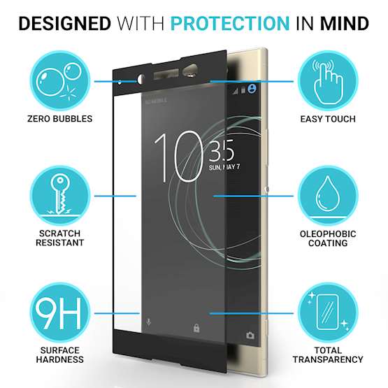 Sony Xperia XA1 Ultra Tempered Glass Screen Protector (Single) - Clear