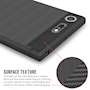 Sony Xperia XZ Premium Carbon Fibre Gel Case - Black