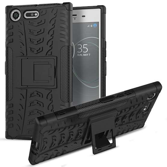 Sony Xperia XZ Premium Kickstand Case - Black