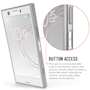 Sony Xperia XZ1 Compact Case,  Scratch Resistant - Ultra Slim & Lightweight - NO Bulkiness - TPU Gel Soft Thin Silicone Back Cover - Smoke Black