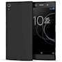 Sony Xperia XA1 Plus Case,  Scratch Resistant - Ultra Slim & Lightweight - NO Bulkiness - TPU  Soft Thin Silicone Back Cover - Matte Black