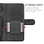Centopi Universal Leather Case - Black (5.5